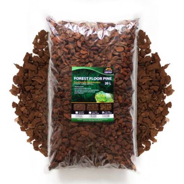 FOREST FLOOR PINE Pinienrinde für Feuchtterrarien 100 % Naturprodukt